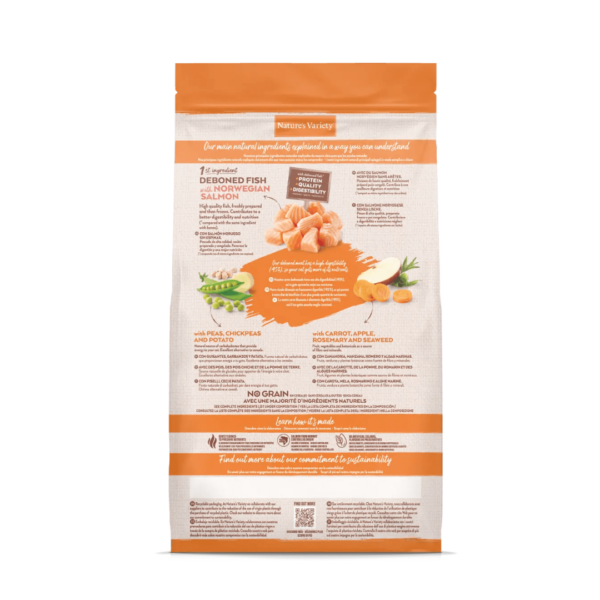 Nature's Variety Cat No Grain Adult Sterilized Salmone - 1,25 kg - immagine 3
