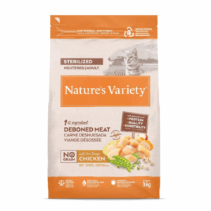 Nature's Variety Cat No Grain Adult Sterilized Pollo - 3 kg