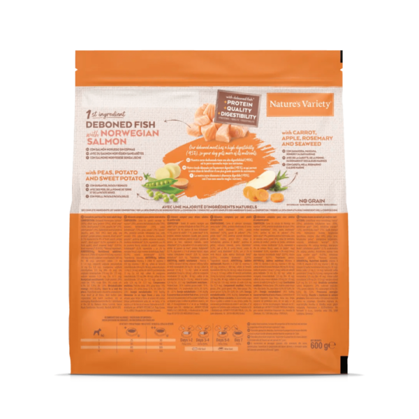 Nature's Variety Dog No Grain Adult Mini Salmone - 600 g - immagine 2