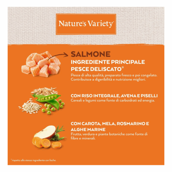 Nature's Variety Cat Healthy Grains Adult Sterilized Salmone - 3 kg - immagine 4