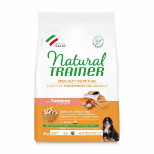 Natural Trainer Dog Specialty Nutrition Sensitive Medium&Maxi Puppy&Junior Salmone – 3 kg