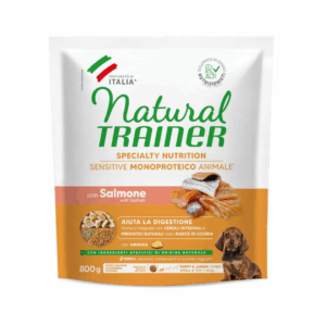 Natural Trainer Dog Specialty Nutrition Sensitive Small&Toy Puppy&Junior Salmone - 800 g