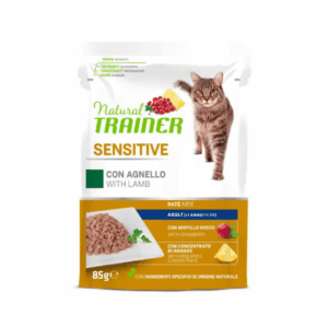 Natural Trainer Cat Adult Sensitive Paté Agnello - 85 g