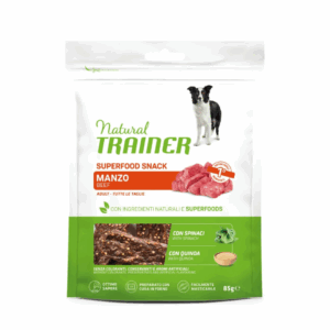 Natural Trainer Dog Superfood Snack Manzo - 85 g