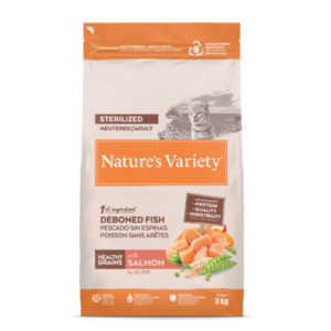 Nature's Variety Cat Healthy Grains Adult Sterilized Salmone - 3 kg