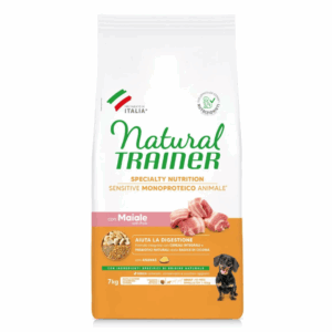 Natural Trainer Dog Specialty Nutrition Sensitive Small&Toy Adult Maiale - 7 kg