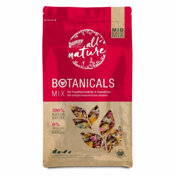 Bunny All Nature Botanicals Mix Marigold Blossom & Rose Blossom - 120 g