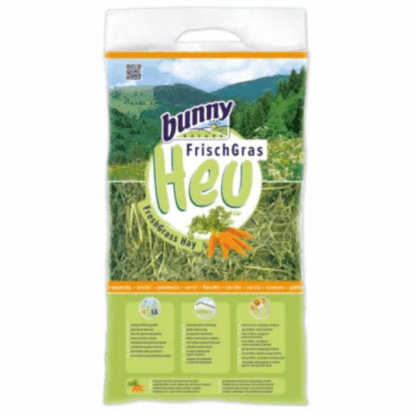 Bunny Fieno di Erba Fresca con Carota - 500 g