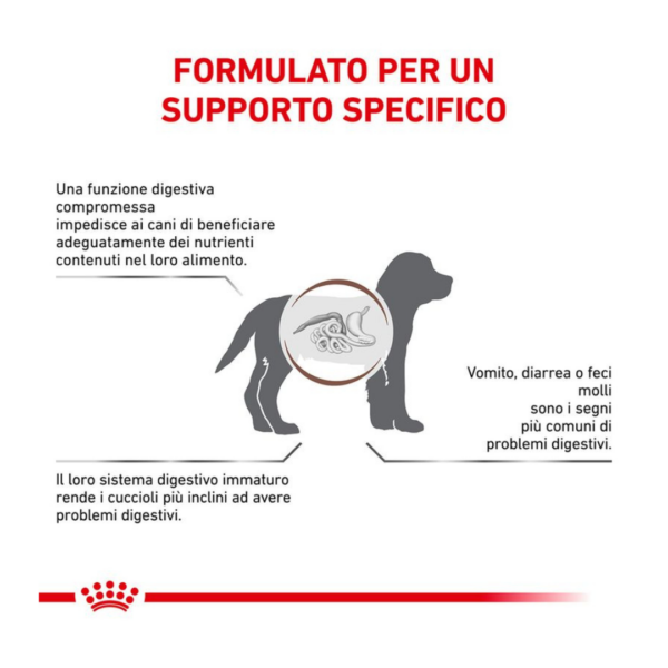 Royal Canin Dog Veterinary Diet Gastrointestinal Puppy - 2,5 kg - immagine 3