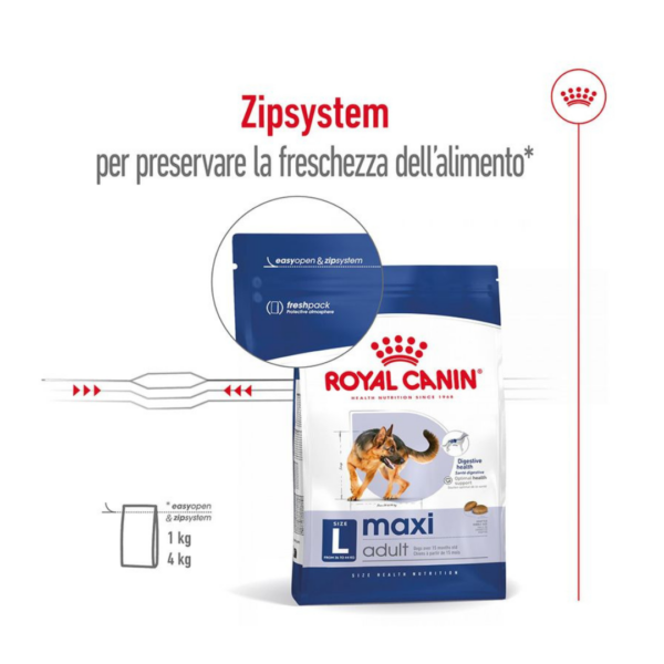 Royal Canin Dog Maxi Adult - 4 kg - immagine 2