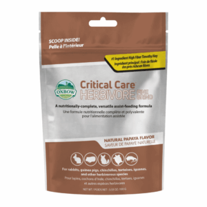 Oxbow Critical Care Herbivore Fine Grind Natural Papaya Flavor - 100 g