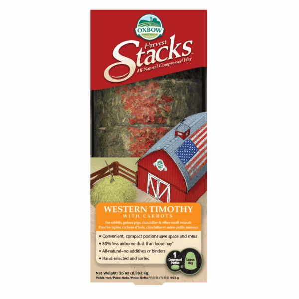 Oxbow Harvest Stacks/Raccolte di Fieno Timoteo Occidentale e Carota - 1 kg