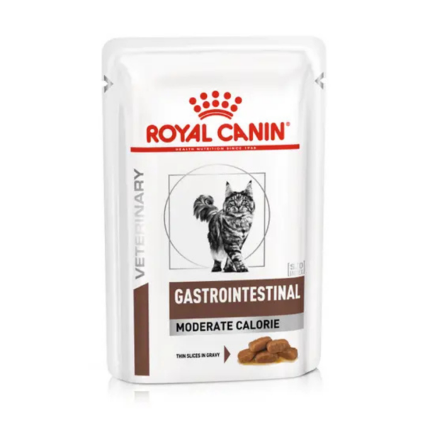 Royal Canin Cat Veterinary Diet Gastrointestinal Moderate Calorie Multipack - 12x85 g - immagine 2