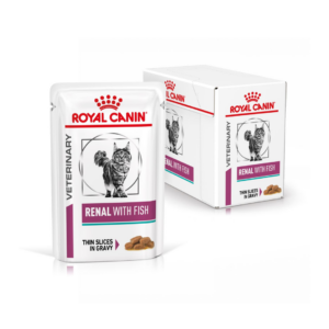 Royal Canin Cat Veterinary Diet Renal Multipack Pesce - 12X85 g