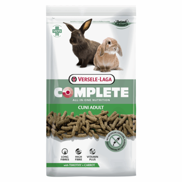 Versele-Laga Complete Cuni Adult con Carota e Fieno Timothy - 500 g