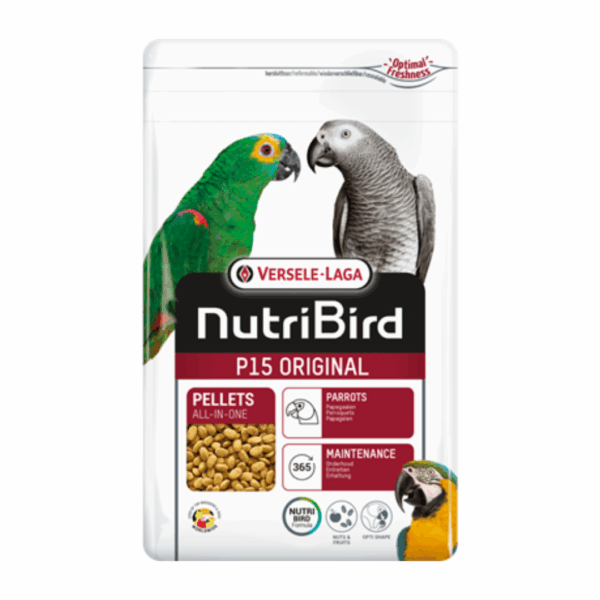 Versele-Laga NutriBird P15 Original Mantenimento per Pappagalli - 1 kg