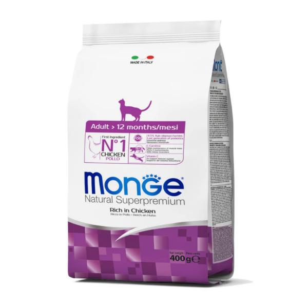 Monge Natural Superpremium Cat Adult Pollo - 400 g