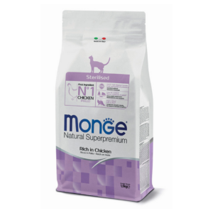 Monge Natural Superpremium Cat Adult Sterilised Pollo - 1,5 kg