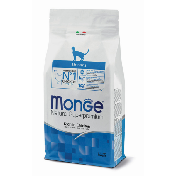Monge Natural Superpremium Cat Urinary Pollo – 1,5 kg