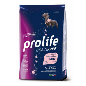 Prolife Grain Free Dog Adult Sensitive Mini Maiale e Patate - 2 kg