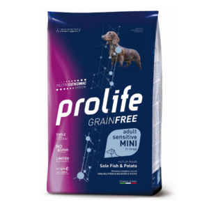 Prolife Grain Free Dog Adult Sensitive Mini Pesce e Patate - 2 kg