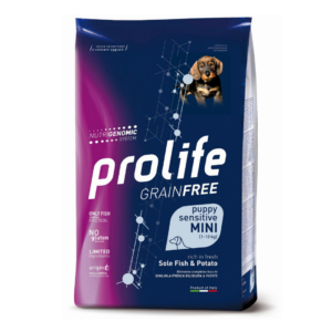 Prolife Grain Free Dog Puppy Sensitive Mini Pesce e Patate - 2 kg