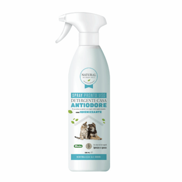 Natural Derma Pet Detergente Spray Casa Antiodore - 500 ml