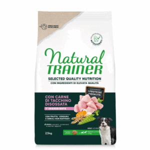 Natural Trainer SQN Dog Adult Medium&Maxi Tacchino - 2,5 kg