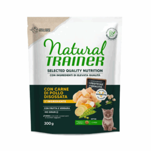 Natural Trainer SQN Cat Kitten No Grain Pollo - 300 g