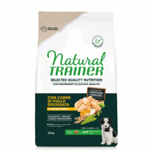 Natural Trainer SQN Dog Puppy&Junior Medium&Maxi Pollo - 2,5 kg