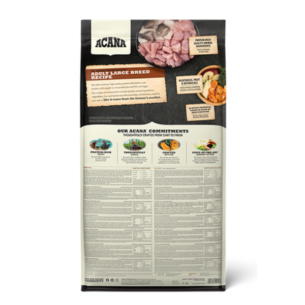 Acana Dog Adult Large Breed Recipe - 11,4 kg - immagine 2