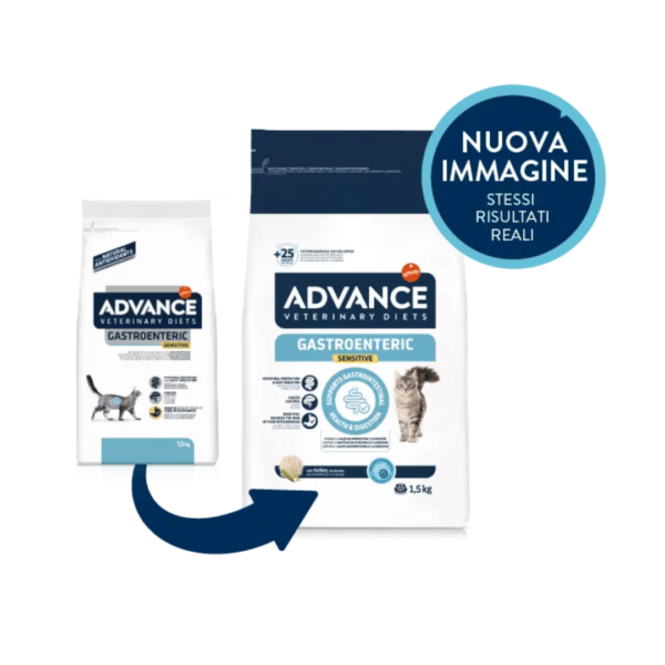 Advance Veterinary Diets Cat Gastroenteric Sensitive - 1,5 kg - immagine 3