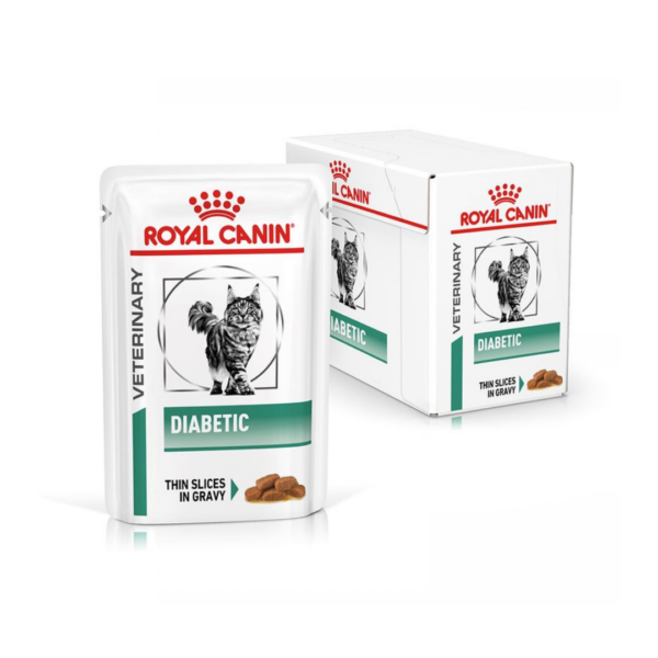 Royal Canin Cat Veterinary Diet Diabetic Multipack - 12X85 g