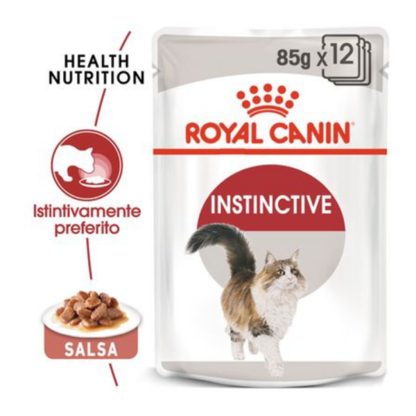 Royal Canin Cat Instinctive Bocconcini in Salsa - 12X85 g - immagine 3