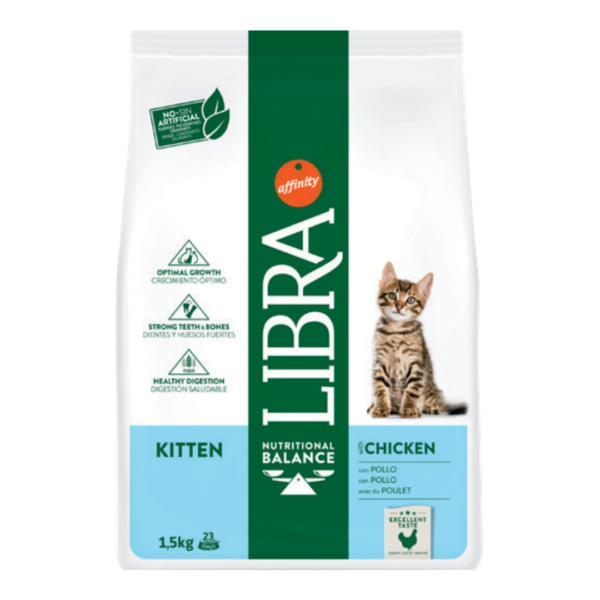 Libra Cat Kitten Pollo - 1,5 kg - immagine 5