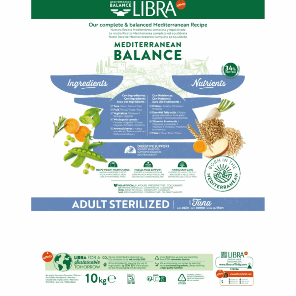 Libra Cat Adult Sterilized Tonno – 10 kg - immagine 2