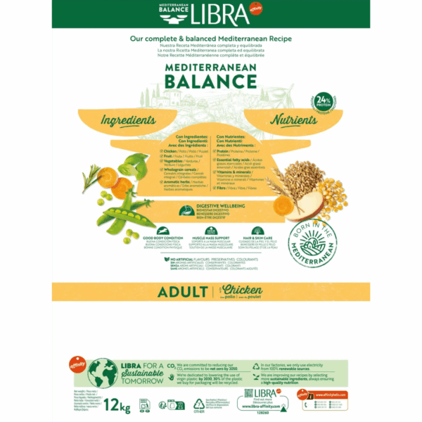 Libra Dog Adult Pollo - 12 kg - immagine 2