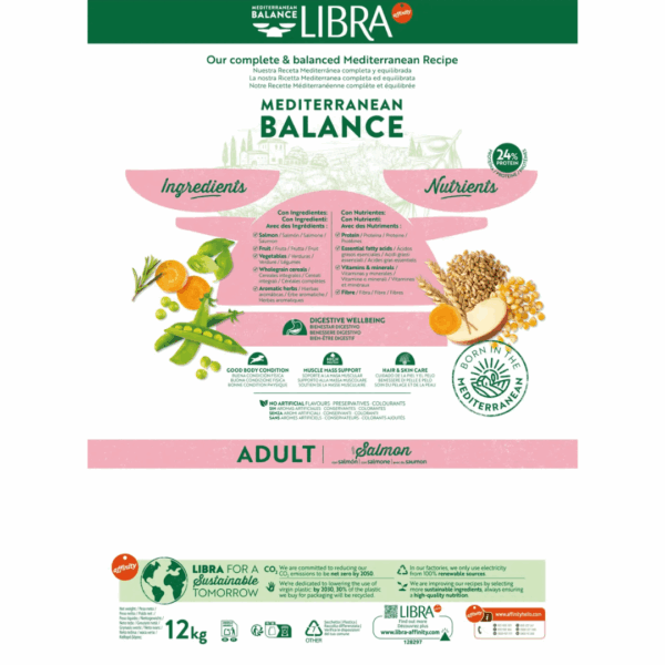 Libra Dog Adult Salmone - 12 kg - immagine 2