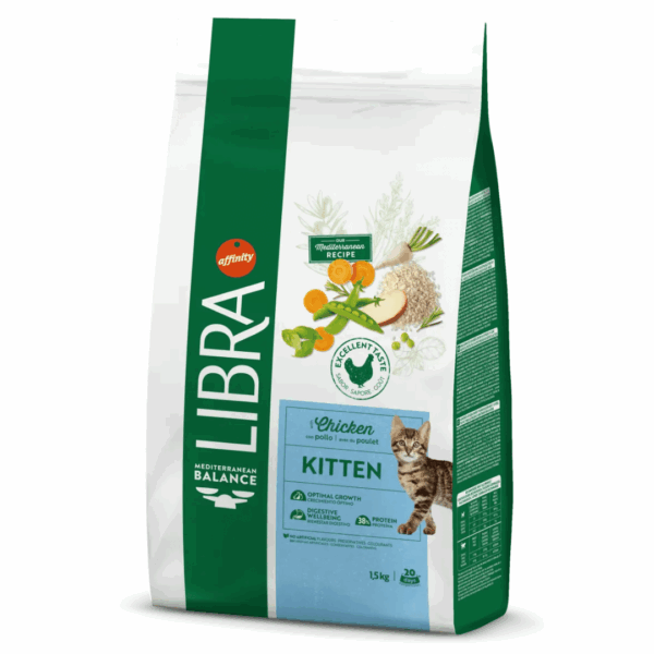 Libra Cat Kitten Pollo - 1,5 kg