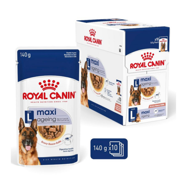 Royal Canin Dog Maxi Ageing 8+ - 10X140 g