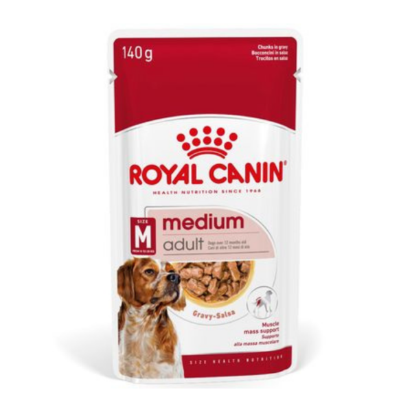 Royal Canin Dog Medium Adult - 10X140 g - immagine 2