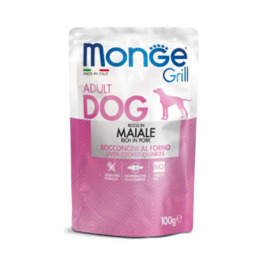 Monge Grill Dog Adult Bocconcini Maiale - 100 g