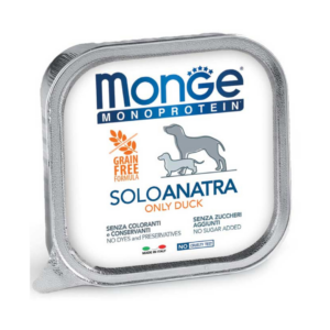 Monge Monoprotein Dog Paté Solo Anatra - 150 g