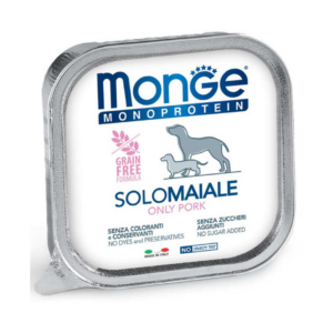 Monge Monoprotein Dog Paté Solo Maiale - 150 g