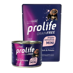 Prolife Grain Free Dog Puppy Sensitive Mini Maiale e Patate - 100 g