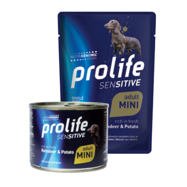 Prolife Sensitive Dog Adult Mini Renna e Patate - 100 g - immagine 2