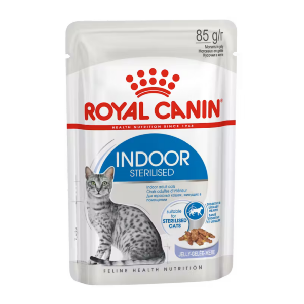 Royal Canin Cat Indoor Straccetti in Gelatina - 12X85 g - immagine 2