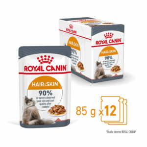Royal Canin Cat Hair&Skin Care Fettine in Gelatina - 12X85 g