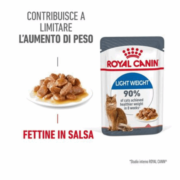 Royal Canin Cat Light Weight Care Fettine in Gelatina - 12X85 g - immagine 3