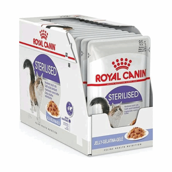 Royal Canin Cat Sterilised Bocconcini in Gelatina - 12X85 g